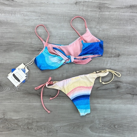 ☀️BILLABONG☀️ SEA TRIP TALI BIKINI SET - Picture 10 of 16